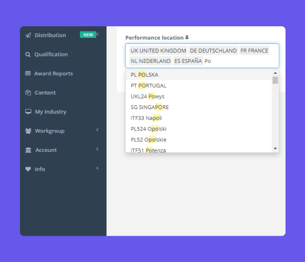 Full coverage of tenders from UK, EU and EEA